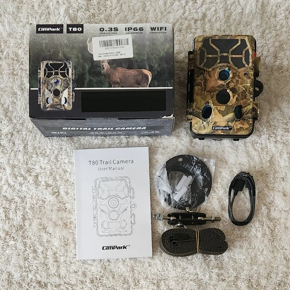 🆕️ CamPark T80 Digital Trail Camera NIB